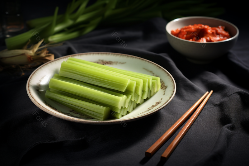 一份辣椒火锅菜绿色翠绿蔬菜食物展示,高清,摄影图,摄影图片,图片大全,摄影图免费下载